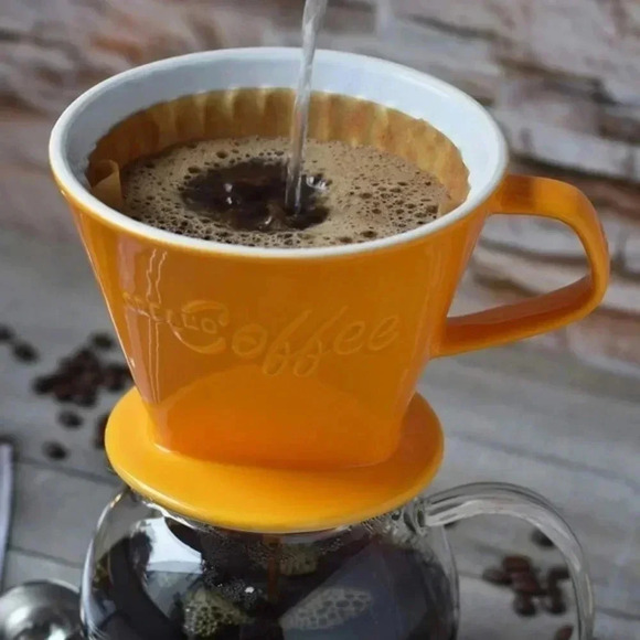 Creano Porcelain Coffee Dripper Ceramic‎ Cone Brewer - Picture 1 of 3